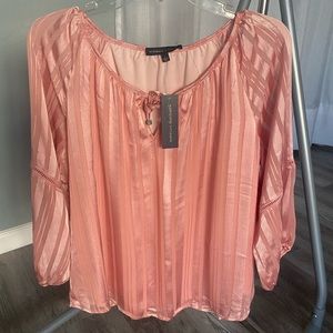 ADRIENNE VITTADINI  pink blouse
